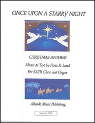 Once Upon a Starry Night SATB choral sheet music cover Thumbnail